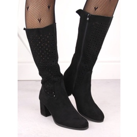 M.Daszyński Openwork Boots M. Daszyński în San43a negru 4