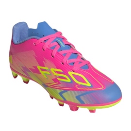 Adidas F50 Club FG/MG JH6422 Pantofi de fotbal roz 1