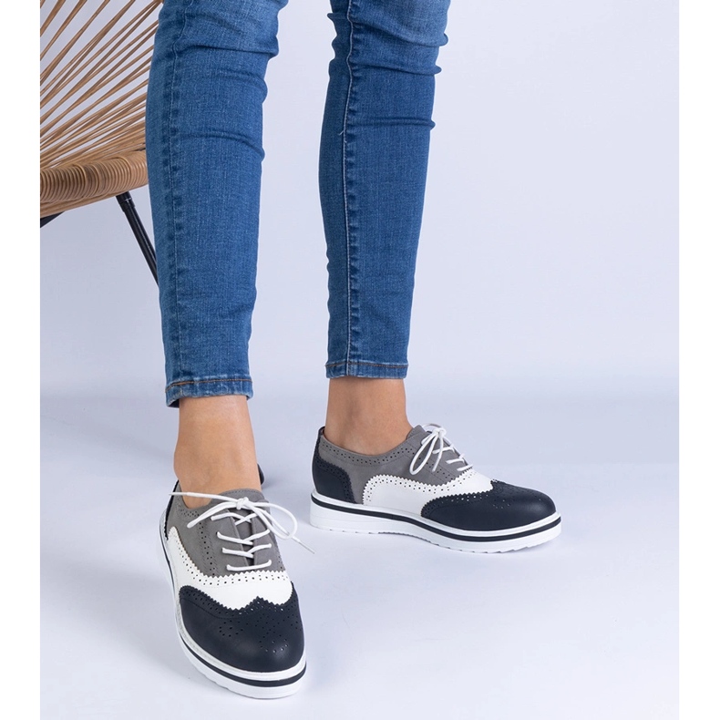 Pantofi negri Oxford Classic negru 1