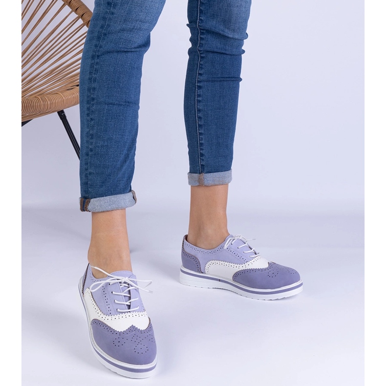 Pantofi Violet Classic Oxford 1