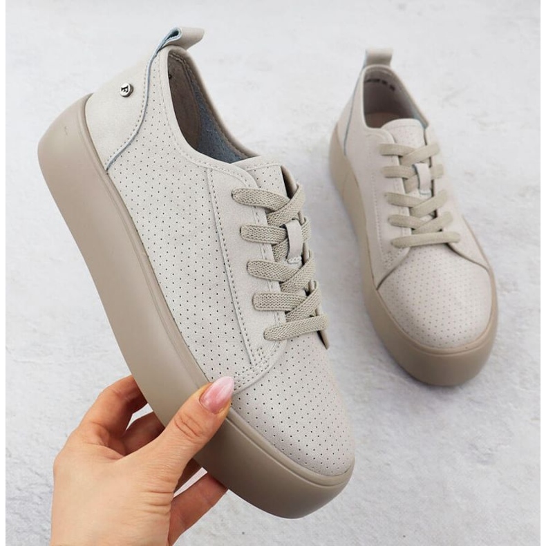 Pantofi sport creepers filippo paw524b bej 1