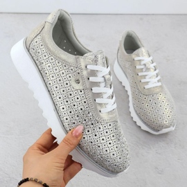 S.Barski Încălțăminte sport pe platforma S. Barski LR51-927 PLN de aur 1