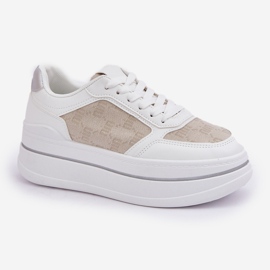 Adidași pentru femei cu un model alb 7