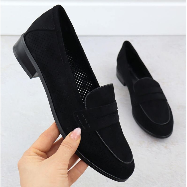 Lords Potocki Suede Shoes SZ12585 Negru 1 Lords Potocki Suede Shoes SZ12585 Negru 1