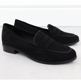Lords Potocki Suede Shoes SZ12585 Negru 2 Lords Potocki Suede Shoes SZ12585 Negru 2