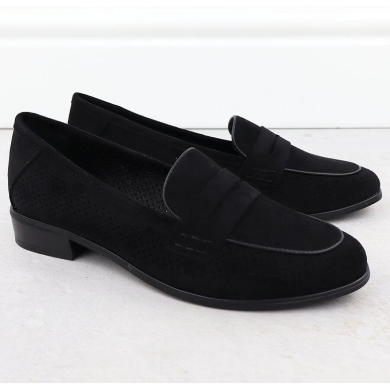Lords Potocki Suede Shoes SZ12585 Negru 2 Lords Potocki Suede Shoes SZ12585 Negru 2