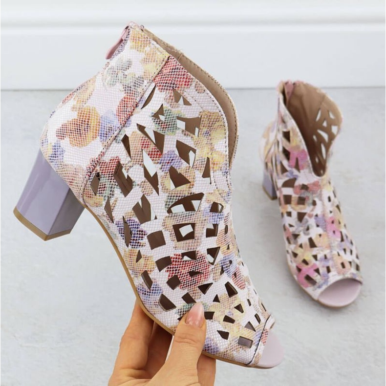 M.Daszyński Open Toe Openwork Boots M. Daszyński în MR1954-15 SAN32C 1