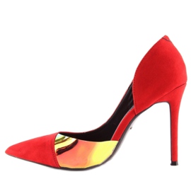 Ace roșii irizate 5125 Roșu 1