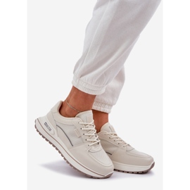 Adidași pentru femei Big Star NN274A088 Light Beige bej 1