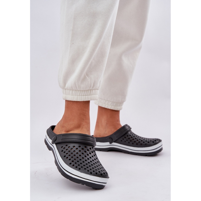 Flip -flop -uri negre din spumă ușoară pentru femei negru 2