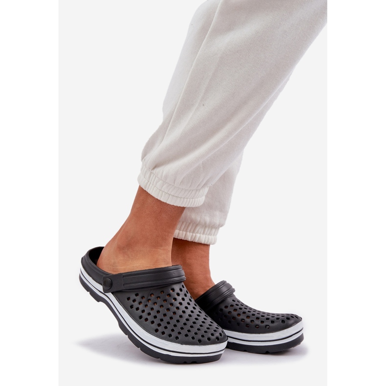 Flip -flop -uri negre din spumă ușoară pentru femei negru 1