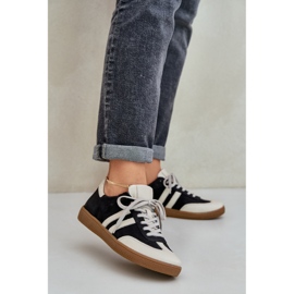 Zazoo N1068 Piele scăzute pentru femei negre negru 2