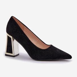 Pompe elegante pe pointerul Nasurile negre negru 4