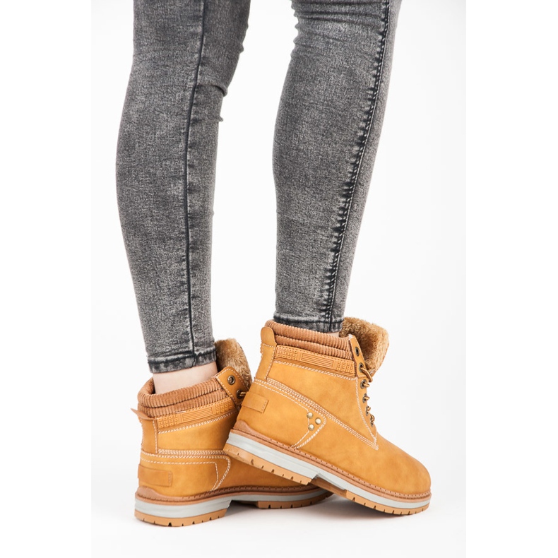 Trappers cu șiret maro 1