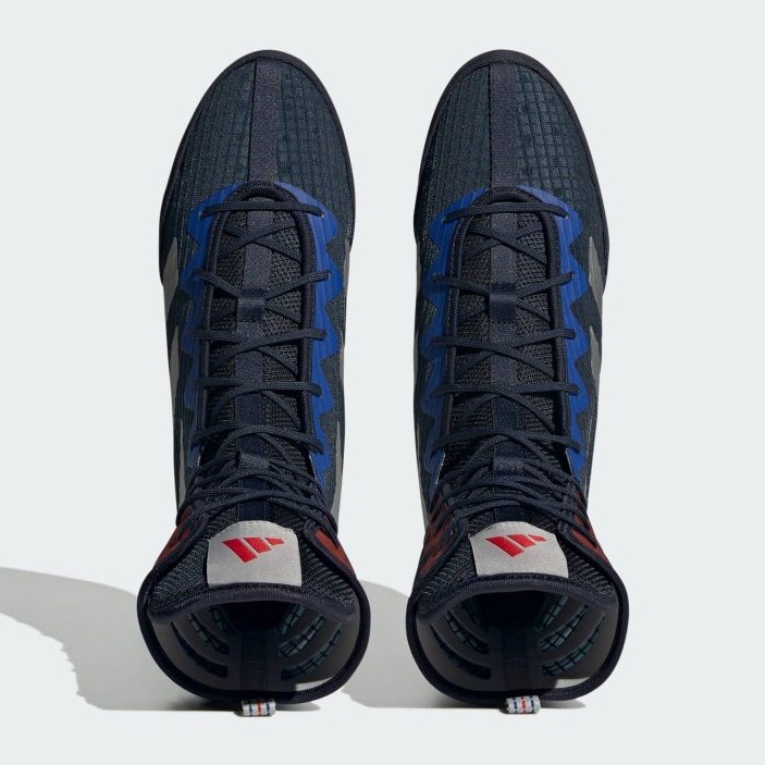 Adidas Box Hog 4 HP6880 Pantofi de box albastru bleumarin 1