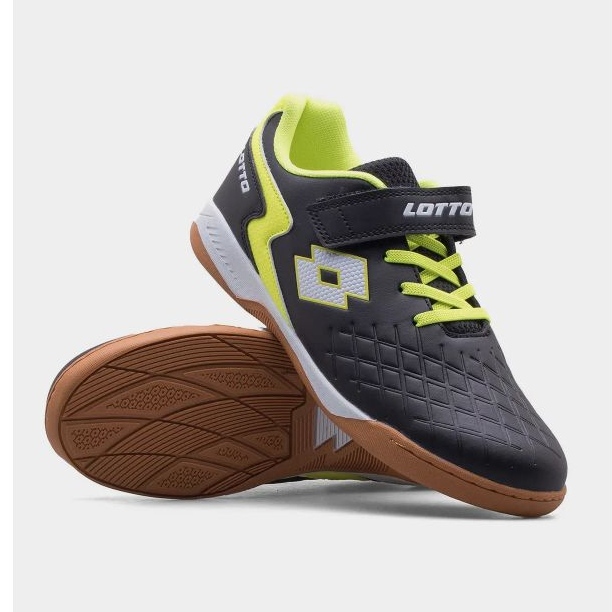 Pantofi de fotbal Lotto Dasher T 2600920T-11124 Negru 1 Pantofi de fotbal Lotto Dasher T 2600920T-11124 Negru 1