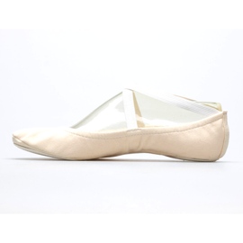 Pantofi de balet gimnastica Iwa 302 crem bej 2