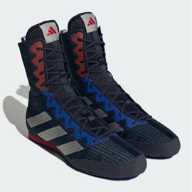 Adidas Box Hog 4 HP6880 Pantofi de box albastru bleumarin 4