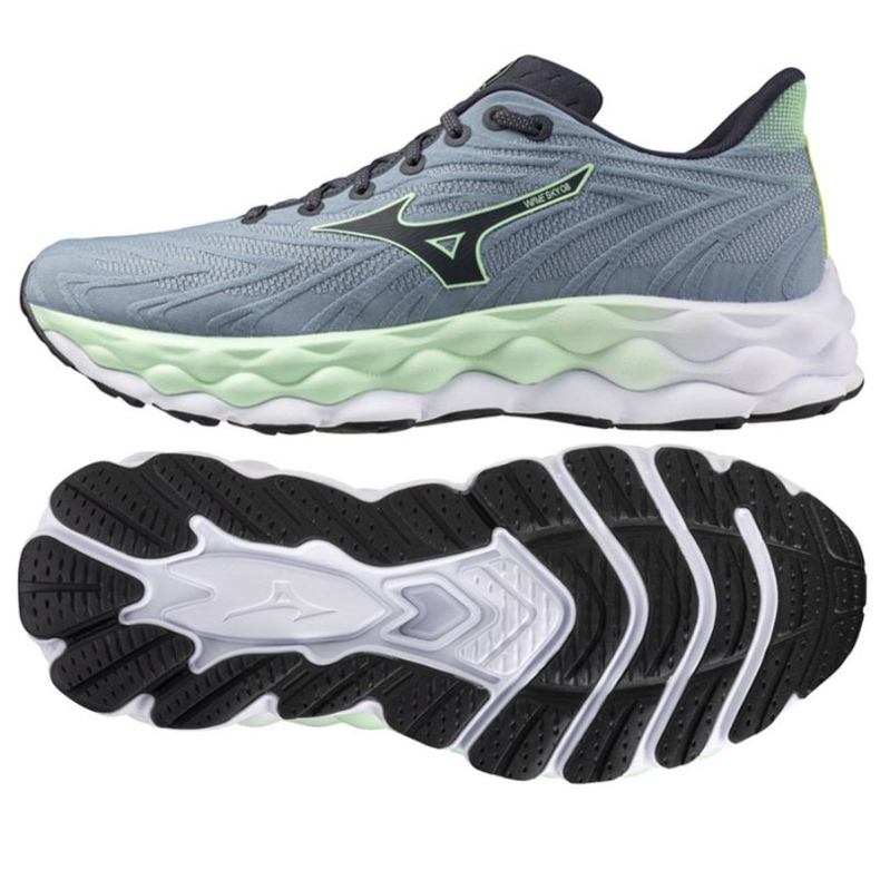 Pantofi de alergare Mizuno Wave Sky 8 J1GC240251 Grey gri 1
