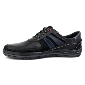KOMODO Pantofi din piele polonez 837k negru 1