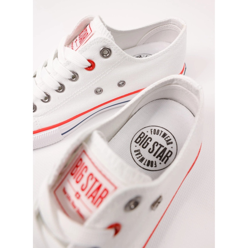 Adidași pentru femei Big Star NN274656 White alb 1