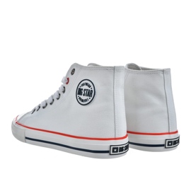 Big Star Sneakers pentru femei pantofi mari star mare nn274660 alb 2