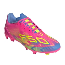 Adidas F50 League FG/MG IE1291 Pantofi de fotbal roz 1 Adidas F50 League FG/MG IE1291 Pantofi de fotbal roz 1
