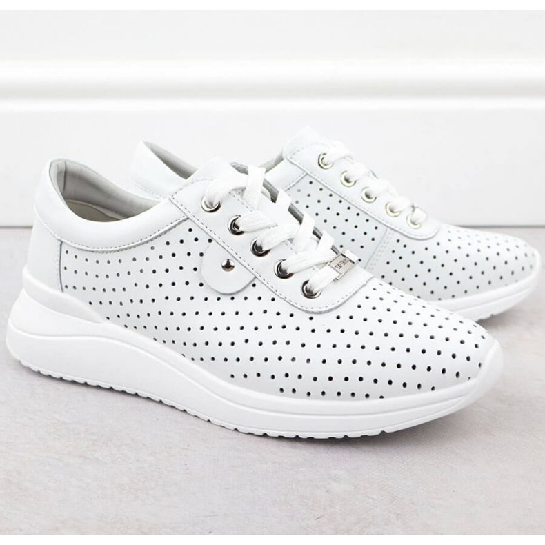 Vinceza 79532 Openwork Sports Shoes alb 2