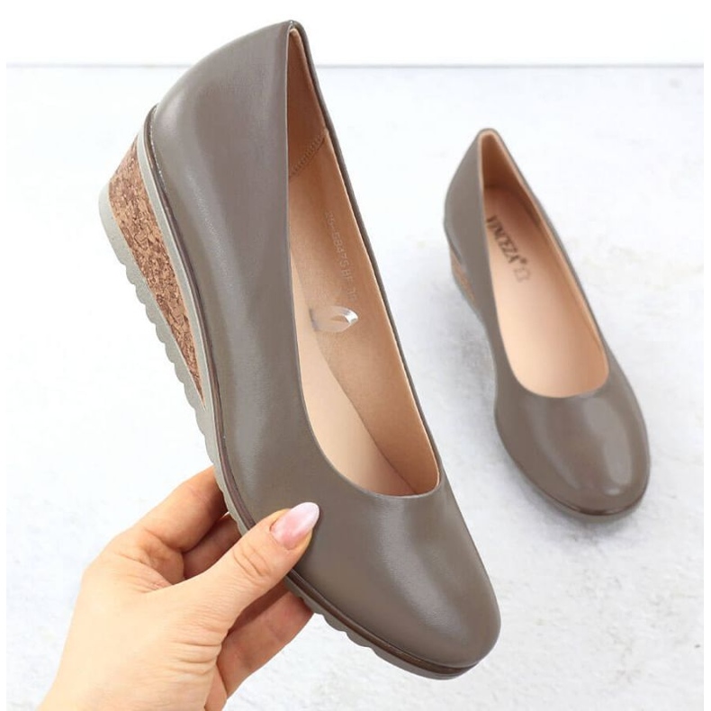 Vinceza Pantofi pentru Wedge Vincez în 58475 Jan360B 1