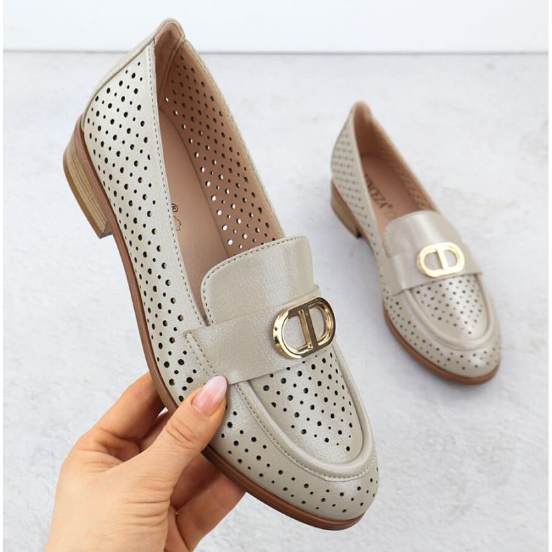 Pantofi Vinceza OpenWork în 58516 Jan364 de aur 1