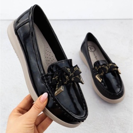 Pantofi Suede Filippo în DP6457 PAW594A negru 1