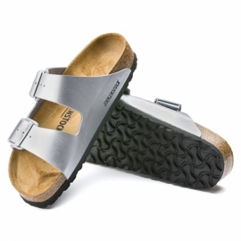 Șlapi Birkenstock Arizona Bf 1012283 argint 4