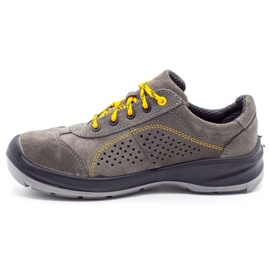 ŁUKPOL Pantofi de lucru pentru bărbați Grey Techwork 1128 gri 1