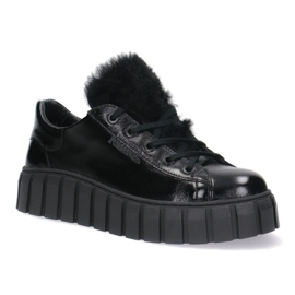 Pantofi pentru femei pentru femei Pollonus Black Pour 5-1578-005 negru 1