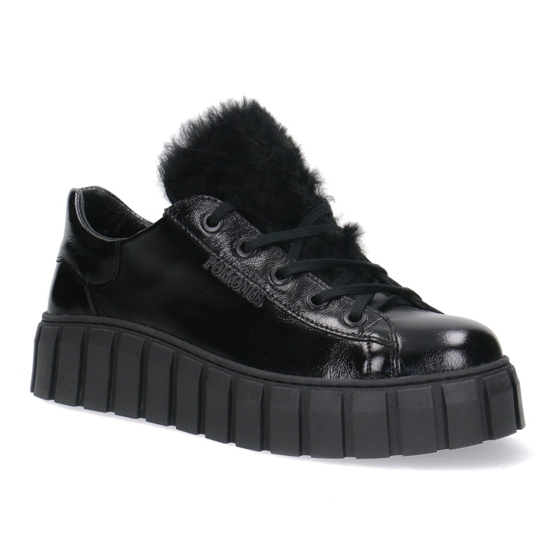 Pantofi pentru femei pentru femei Pollonus Black Pour 5-1578-005 negru 1