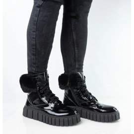 Skin-uri de piele pentru femei Pollonus Black Weapon 5-1574-001 negru 1