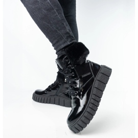 Skin-uri de piele pentru femei Pollonus Black Weapon 5-1574-001 negru 2