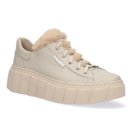 Pantofi pentru femei pentru femei Pollonus Vanilla Verona 5-1616-001 bej 1