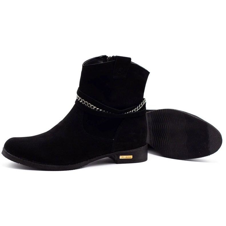 Olivier Ghete izolate pentru femei negre cu lanț Luna negru 1