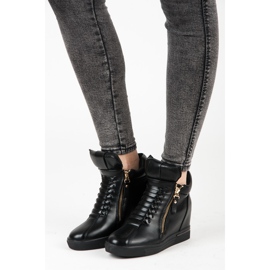 Adidași negri negru 1