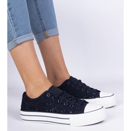 Openwork Women's Andiakers Blue Blue albastru 1