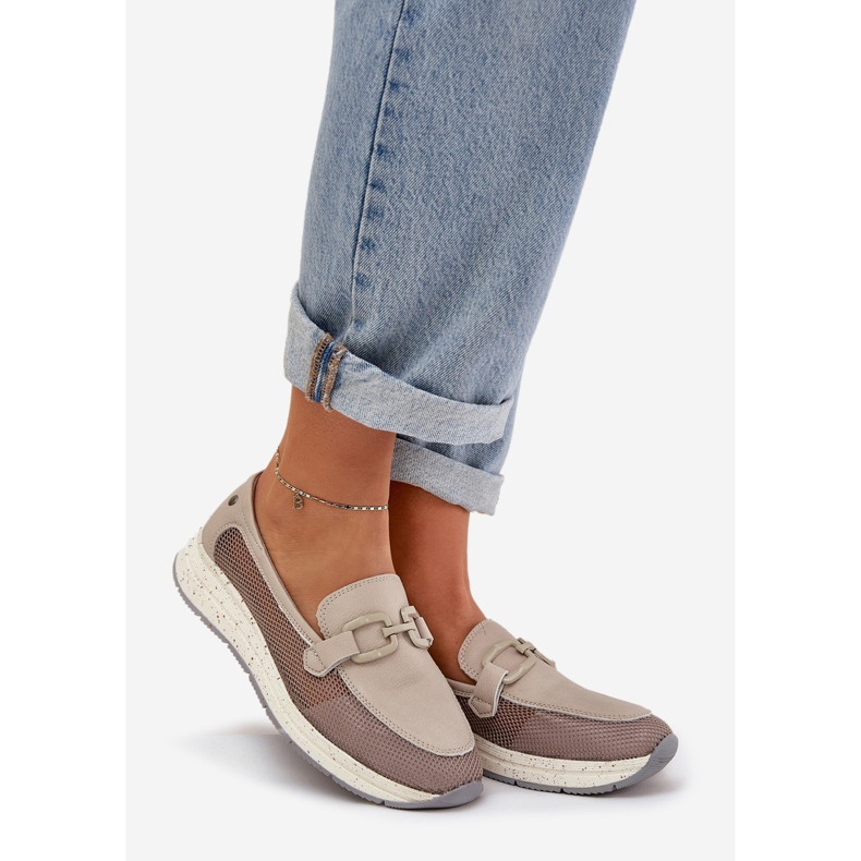 S.Barski Plăcile din piele pentru femei D&A Grey Tw210 gri 1 S.Barski Plăcile din piele pentru femei D&A Grey Tw210 gri 1