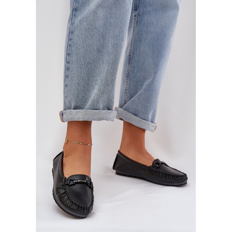 S.Barski Plăci din piele plată cu un ornament de S. Barski LR51-547 Negru 2 S.Barski Plăci din piele plată cu un ornament de S. Barski LR51-547 Negru 2