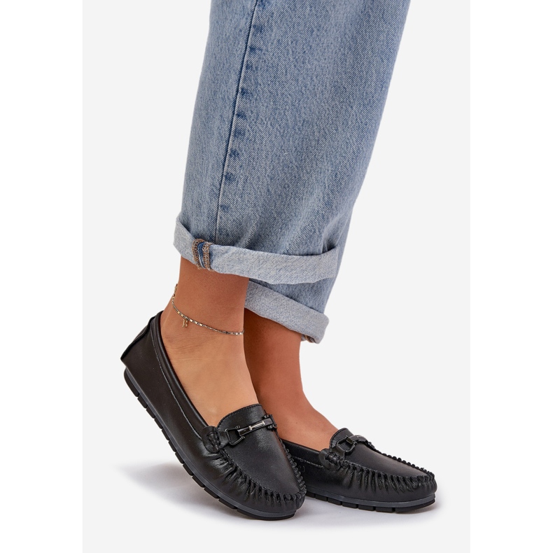 S.Barski Plăci din piele plată cu un ornament de S. Barski LR51-547 Negru 1 S.Barski Plăci din piele plată cu un ornament de S. Barski LR51-547 Negru 1