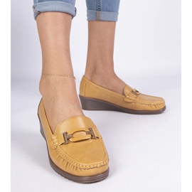 Luiatorii femeilor Jółne pe panouri cu eco -lenere galben 1