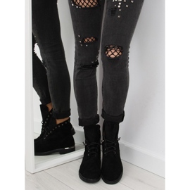 Cizme negru Workery V800-90 negre 1