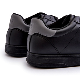 Pantofi pentru bărbați din piele ecologică Big Star NN174284 Negru 3