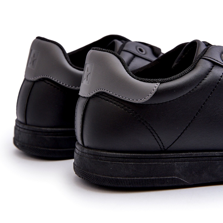 Pantofi pentru bărbați din piele ecologică Big Star NN174284 Negru 3