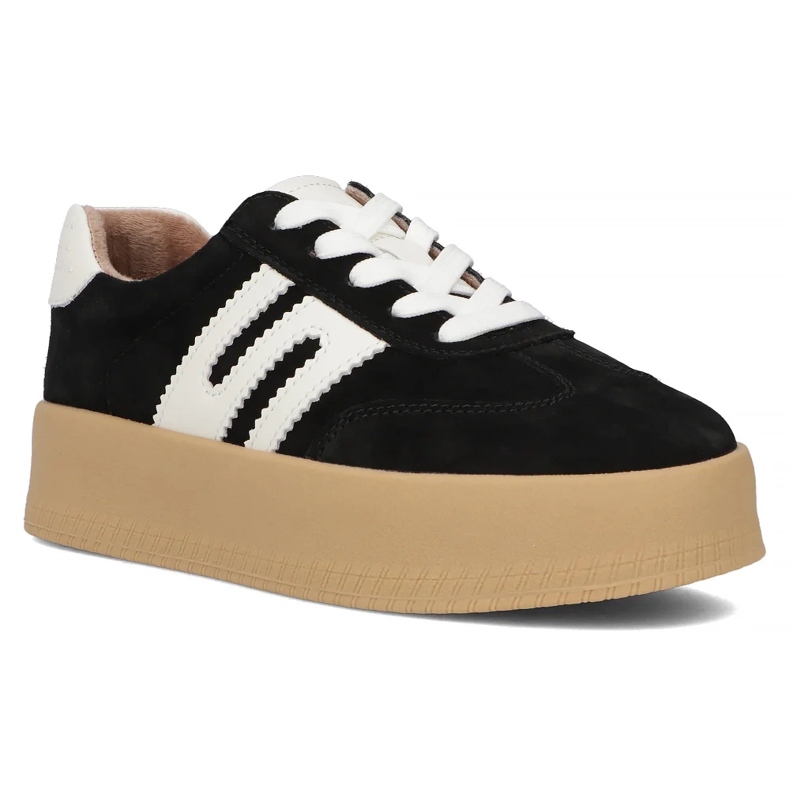 Filippo DP6994/25 adidași din piele negru 1