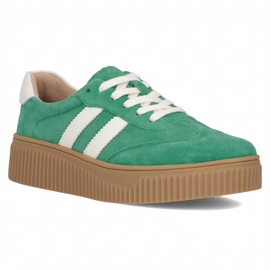 Adidași din piele Filippo DP6776/25 Suede verde 1